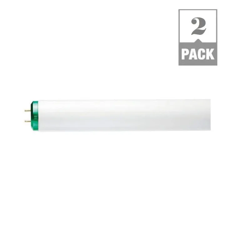 Philips 40-Watt 4 ft. Linear T12 ALTO Fluorescent Tube Light Bulb Cool White (4100K) (2-Pack), photo 2 of 6