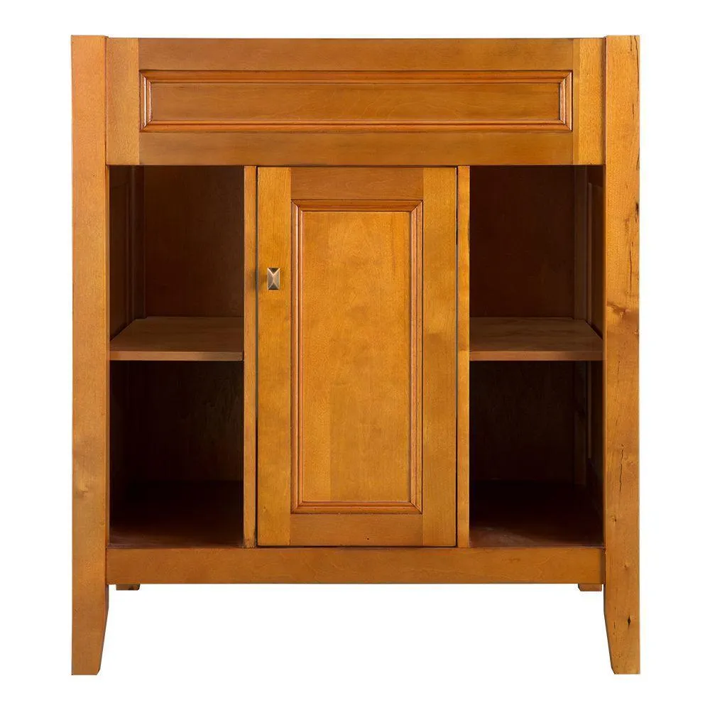 Exhibit 48 in. W Bath Vanity Cabinet Only in Rich Cinnamon, photo 12 of 12