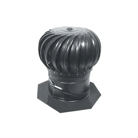 MasterFlow 12 in Galvanized Internally-Braced Wind Turbine Roof Vent