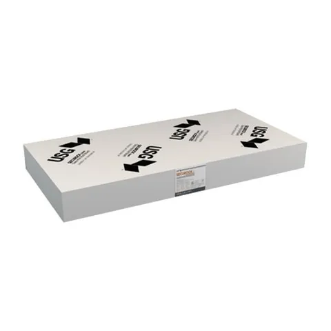 SecuRock 1/2 in × 4 ft × 8 ft Glass-Mat Roof Board