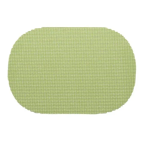 Fishnet Oval Placemat in Mist Green (Set of 12)