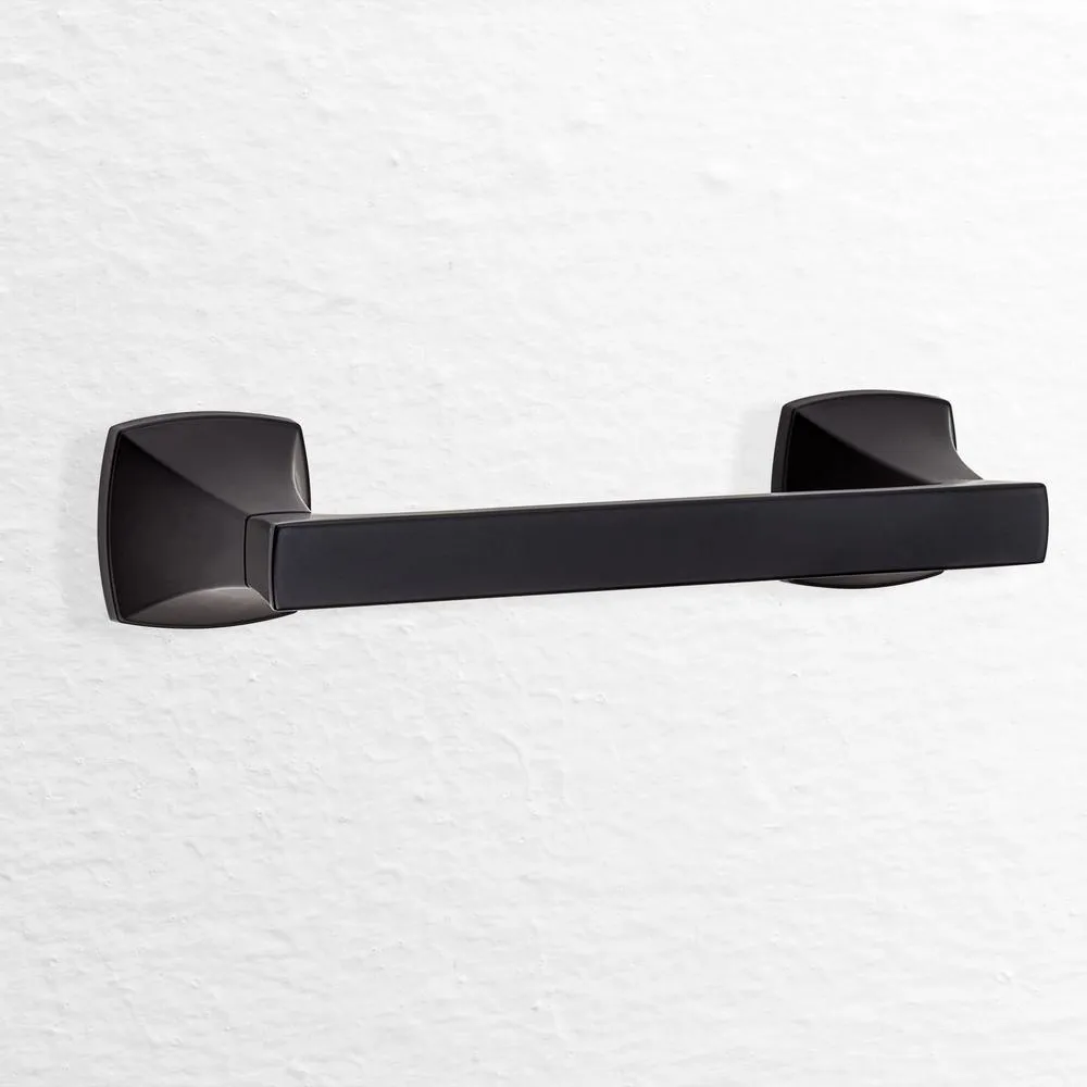 Venturi Toilet Paper Holder in Matte Black, photo 6 of 8