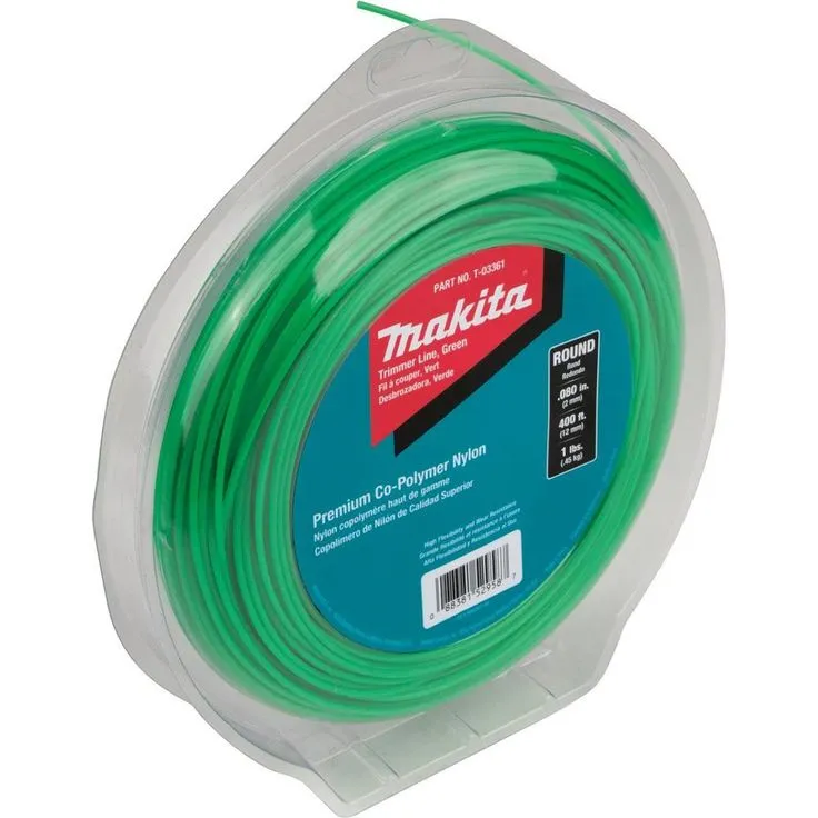 Makita 18-Volt LXT Lithium-Ion Brushless Cordless String Trimmer Kit with Bonus 1 lbs. 0.080 in. x 400 ft. Round Trimmer Line, photo 8 of 11