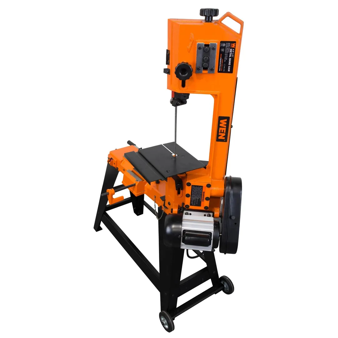 WEN 4.6 Amp 4 in. x 6 in. Metal-Cutting Band Saw with Stand, photo 3 of 5