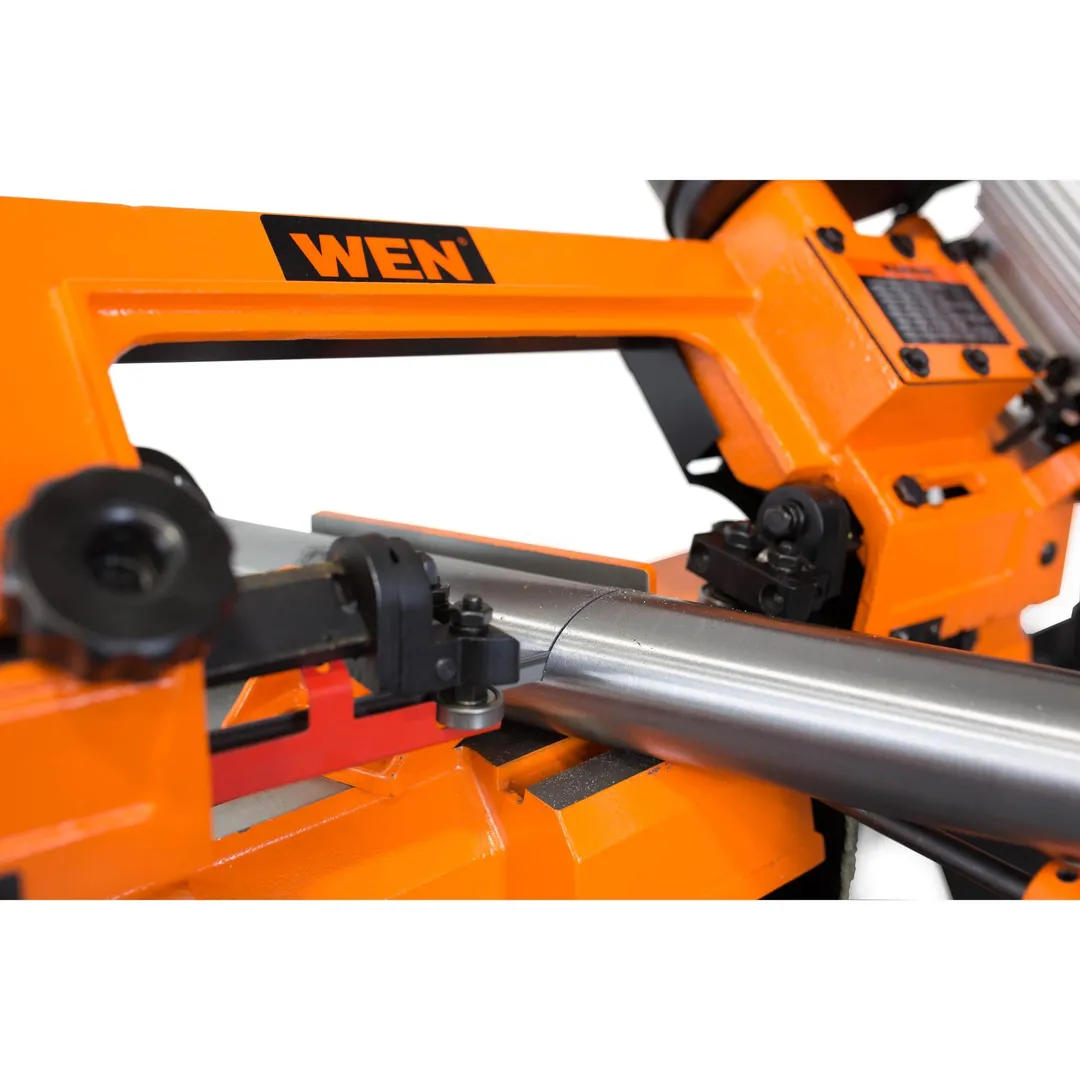 WEN 4.6 Amp 4 in. x 6 in. Metal-Cutting Band Saw with Stand, photo 4 of 5