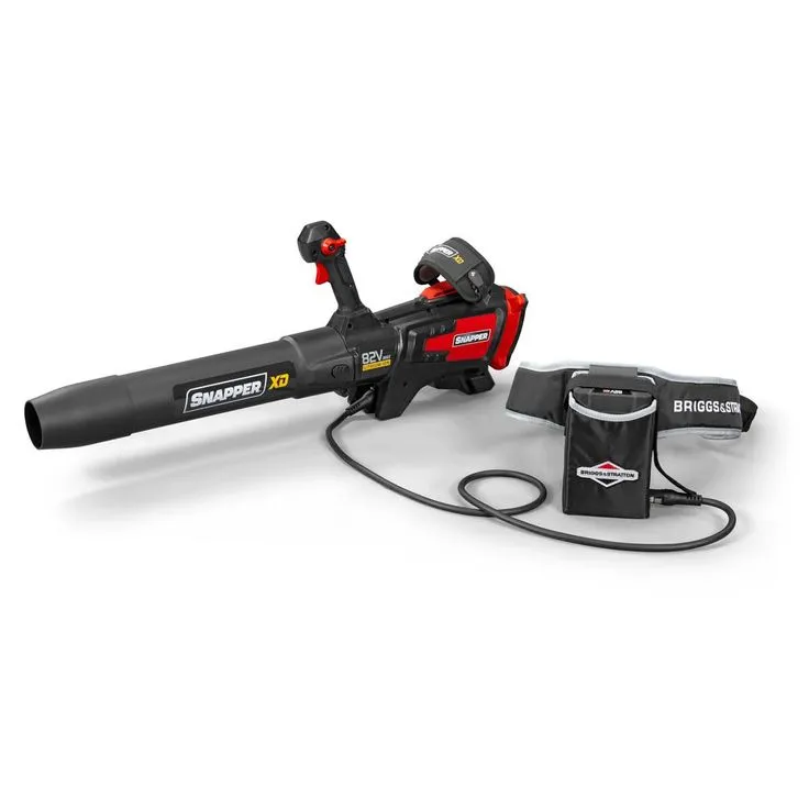 Snapper XD PowerGrip Max 140 MPH, Max 700 CFM 82-Volt Lithium-Ion Cordless Leaf Blower Kit, Battery and Charger Included, photo 10 of 10