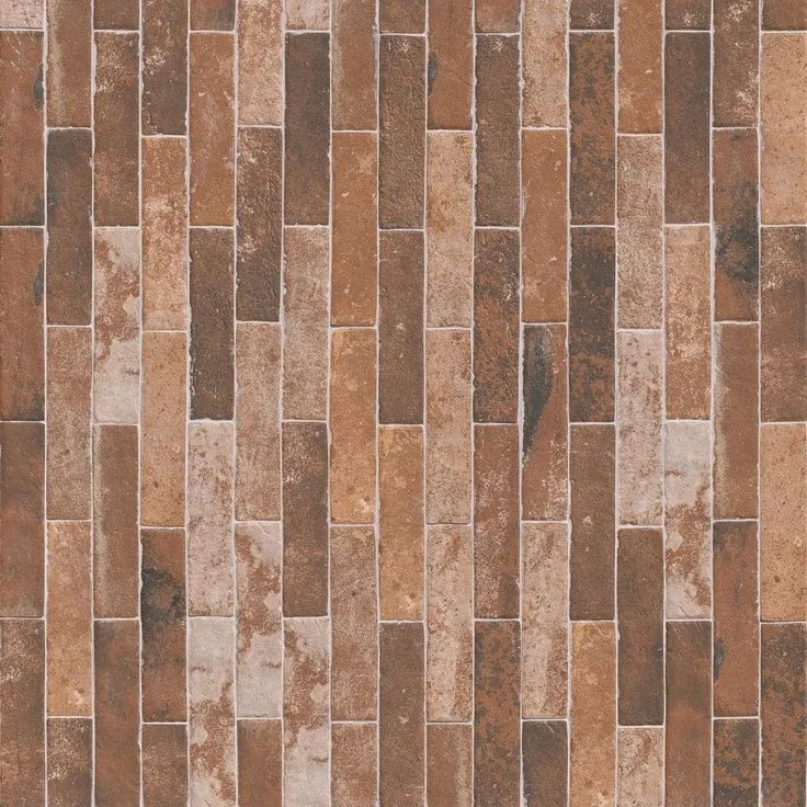 MSI Capella Red Brick 2 in. x 10 in. Matte Porcelain Floor and Wall Tile (5.17 sq. ft. / case), photo 2 of 8