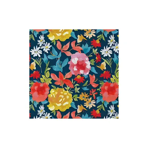Peel and Stick Wallpaper, Fiona Floral, 18" X 18.86