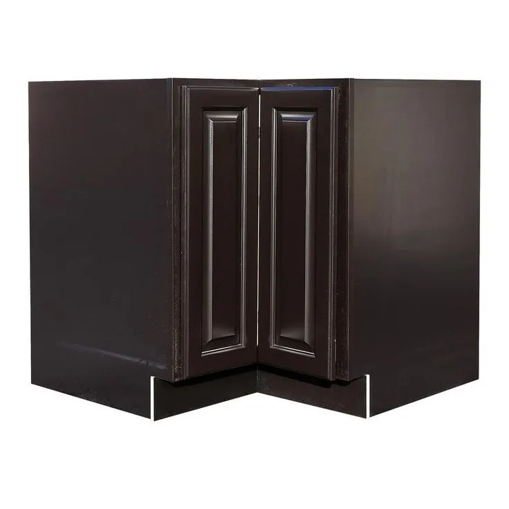 Newport Ready to Assemble 36x34.5x24 in. Lazy Susan Base Cabinet in Dark Espresso, photo 4 of 4