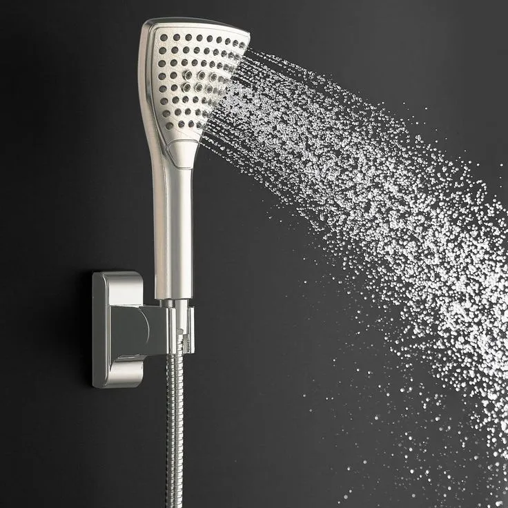 PULSE ShowerSpas 6-spray 8 in. High Pressure Dual Shower Head and Handheld Shower Head with Body spray in Brushed-Nickel, photo 10 of 10
