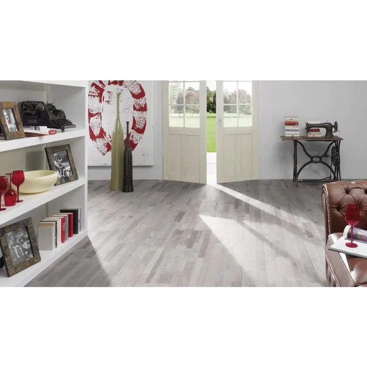 TrafficMaster Highlands Teak 8mm Thick x 8.03 in. Wide x 47.64 in. Length Laminate Flooring (21.26 sq. ft. / case), photo 4 of 6