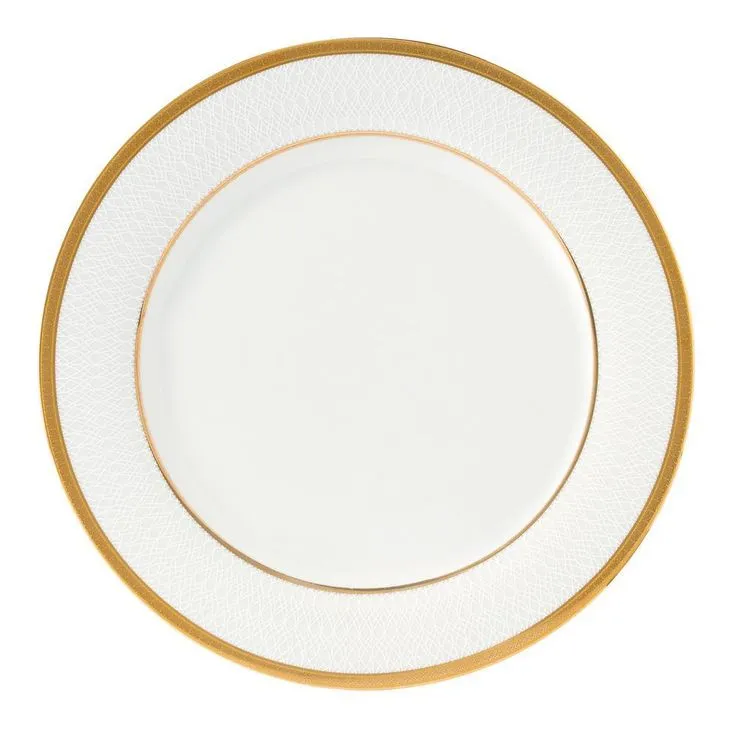 24-Piece Formal Gold Border Porcelain Dinnerware Set (Service for 4), photo 3 of 4