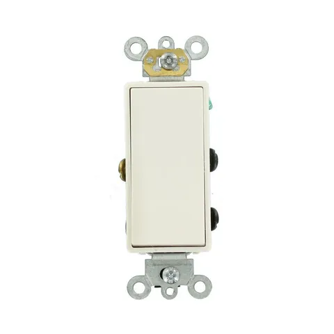 20 Amp Decora Plus Commercial Grade 4-Way Rocker Switch, White
