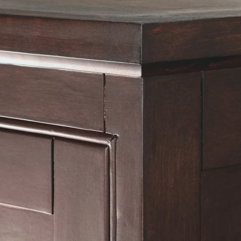 Hatton 24 in. W x 70-3/4 in. H x 16 in. D Bathroom Linen Storage Tower Cabinet in Dark Chestnut, photo 6 of 8