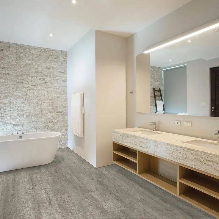 Mohawk 7-Piece 7.84-in x 47.8-in Stone Range Luxury Vinyl Plank Flooring, photo 2 of 4