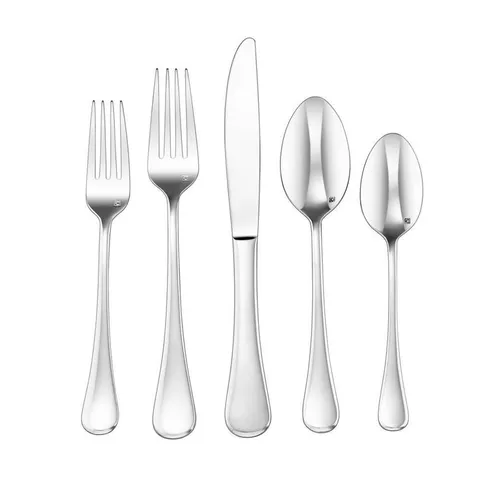 Elite 20-Piece Milan Flatware Set (Service for 20)