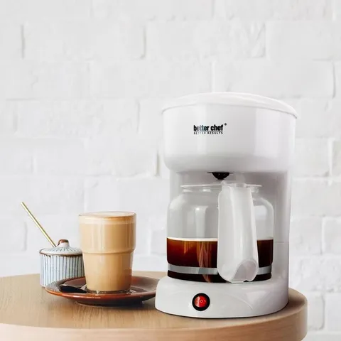 12-Cup White Residential Drip Coffee Maker