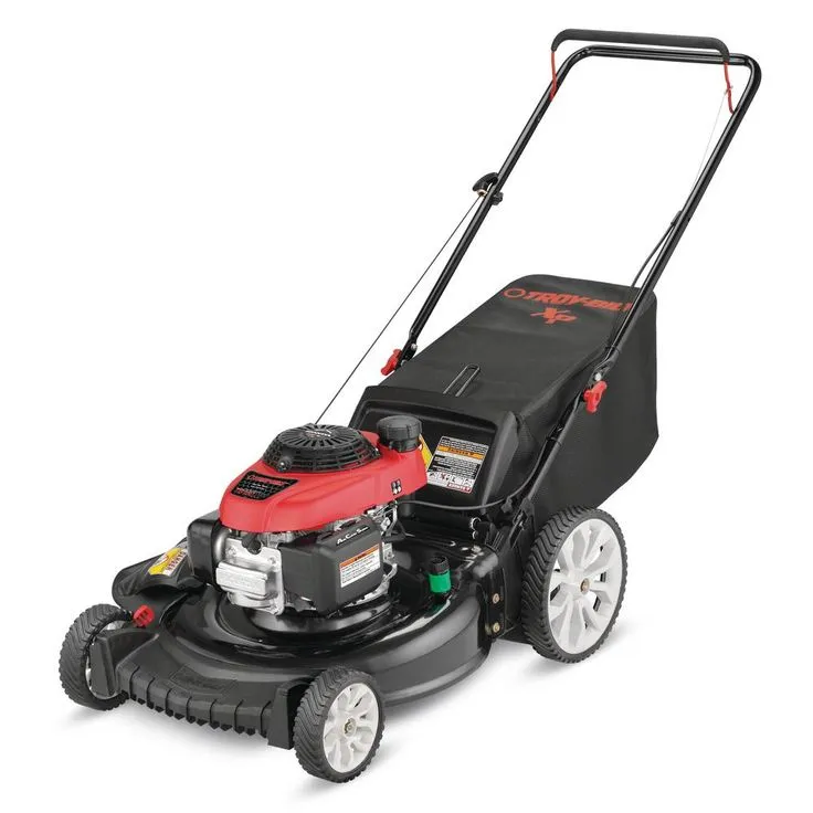 Troy-Bilt XP 21 in. 160 cc Honda Gas Walk Behind Push Mower with High Rear Wheels and 3-in-1 Cutting TriAction Cutting System, photo 7 of 7