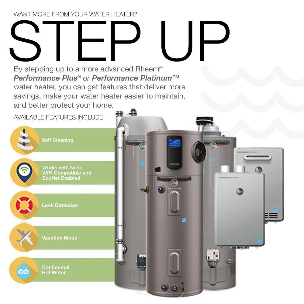 Performance Manufactured Housing 29 Gal. Tall 6 Year 32,000 BTU Convertible Natural Gas/LP Tank Water Heater, photo 4 of 7