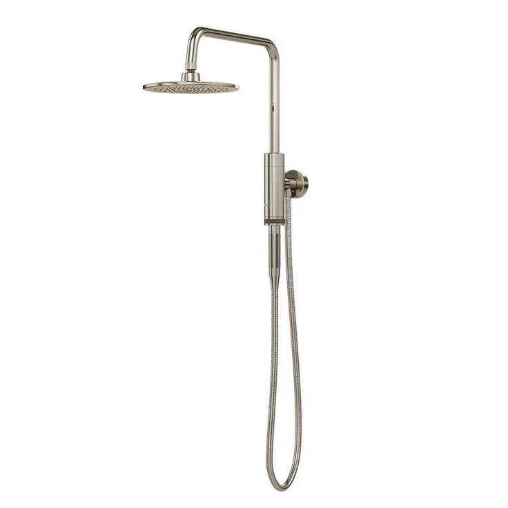 PULSE ShowerSpas 6-spray 8 in. High PressureDual Shower Head and Handheld Shower Head with Low Flow in Chrome, photo 2 of 2