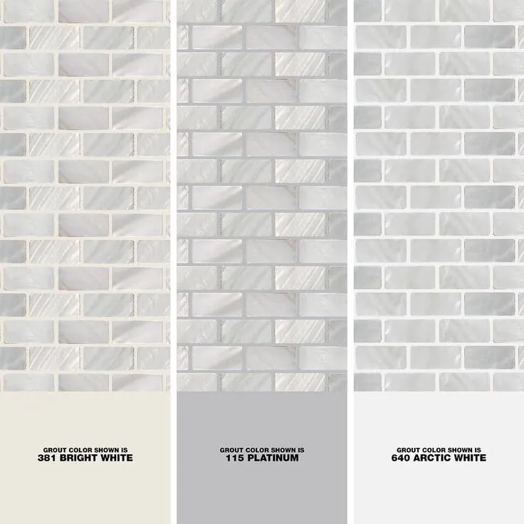 Art3d 11.7 in. x 11.5 in. Mother of Pearl Backsplash Mosaic Subway Tile in Natural White (10-Pack), photo 3 of 8