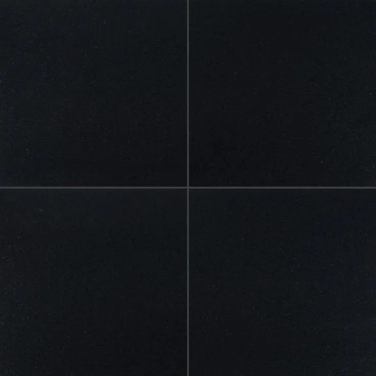 MSI Absolute Black 12 in. x 12 in. Polished Granite Floor and Wall Tile (10 sq. ft. / case), photo 2 of 2