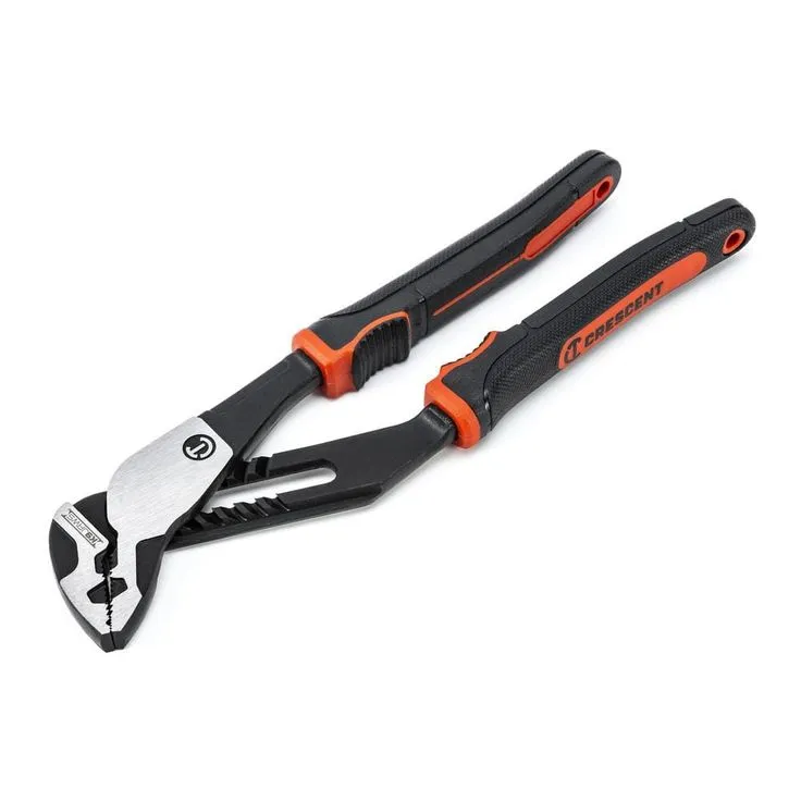 Crescent 8 in. Z2 K9 Straight Jaw Tongue and Groove Dual Material Grip Pliers, photo 4 of 7