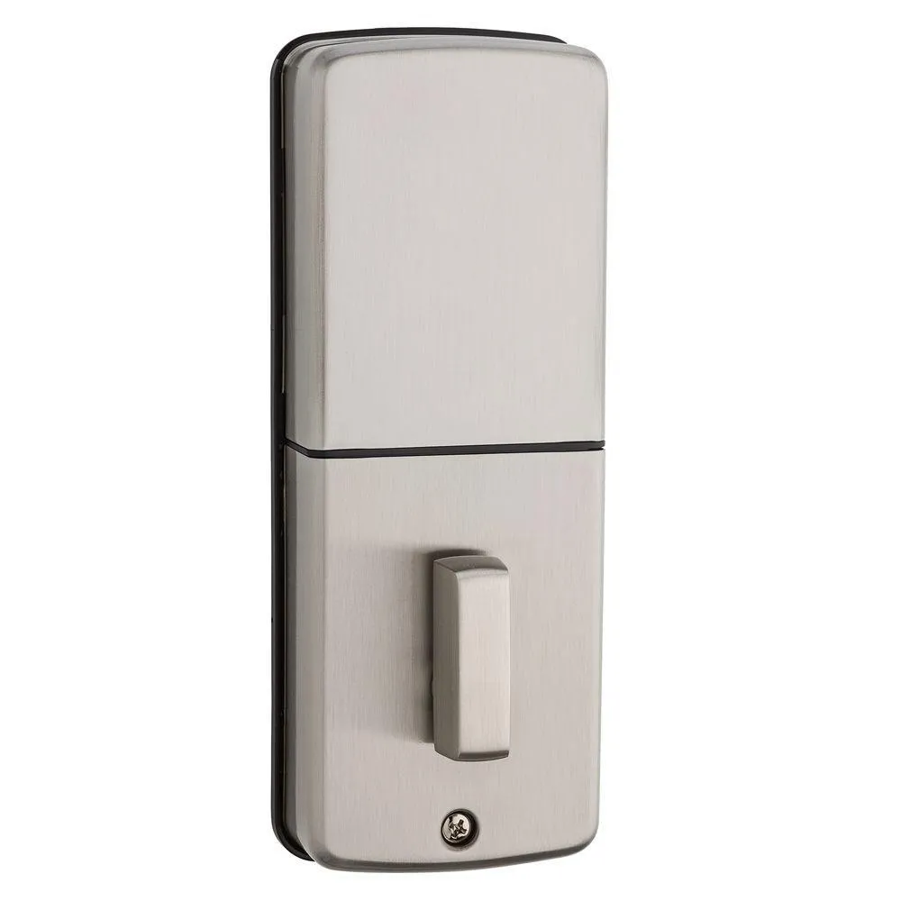Kwikset Powerbolt2 Satin Nickel Single Cylinder Electronic Deadbolt Featuring SmartKey Security and Balboa Passage Lever, photo 2 of 8