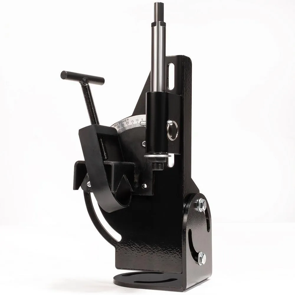 XtremepowerUS 0.5 in. to 2.0 in. O.D Tube Notcher and Pipe Cutter with 60-Degree Notch and Hole Saw Kit, photo 3 of 6