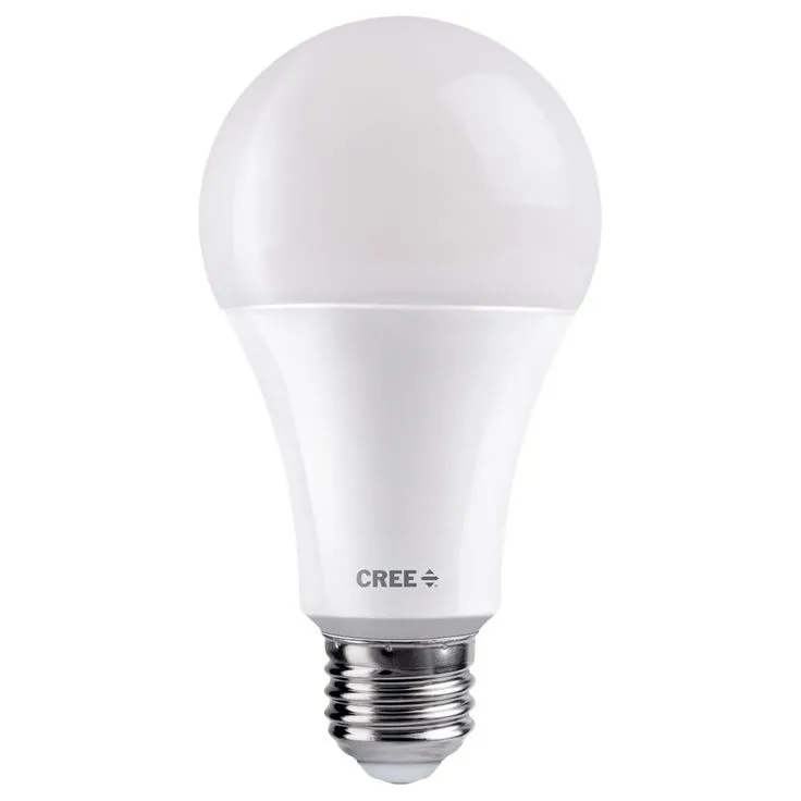 Cree 100W Equivalent Bright White (3000K) A21 Dimmable Exceptional Light Quality LED Light Bulb, photo 10 of 10