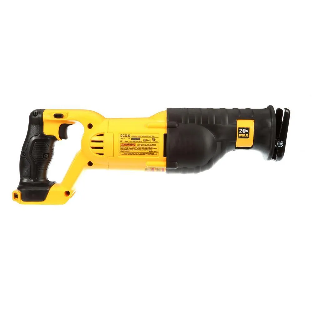 DEWALT 20-Volt Max Lithium-Ion Cordless Reciprocating Saw with Bonus 5.0 Ah Battery Starter Kit, photo 6 of 13