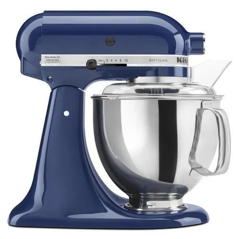 5-Quart 10-Speed Blue Willow Residential Stand Mixer