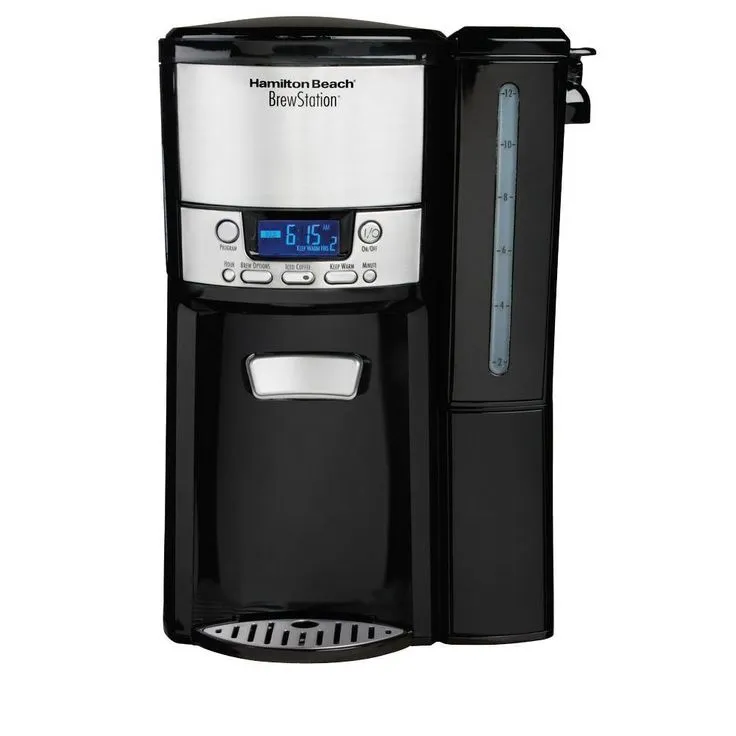 BrewStation 12-Cup Black Drip Coffee Maker with Built-In Timer, photo 2 of 2