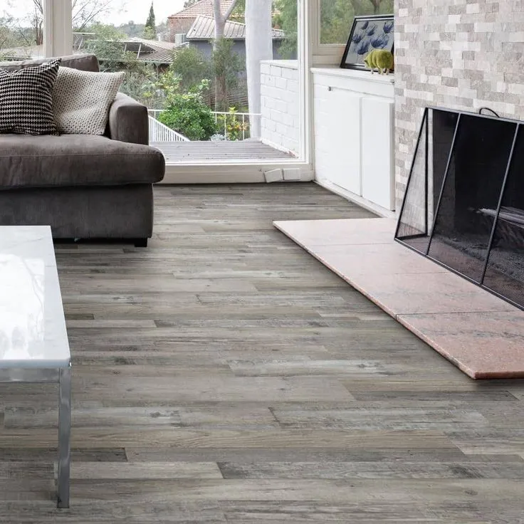 MSI Woodland Ashen Estate 7 in. x 48 in. Rigid Core Luxury Vinyl Plank Flooring (23.77 sq. ft. / case), photo 8 of 12