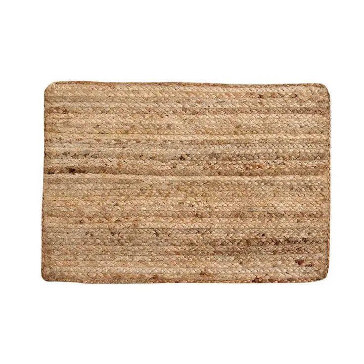 Solid Jute Braided Natural Jute Table Runner, photo 2 of 2