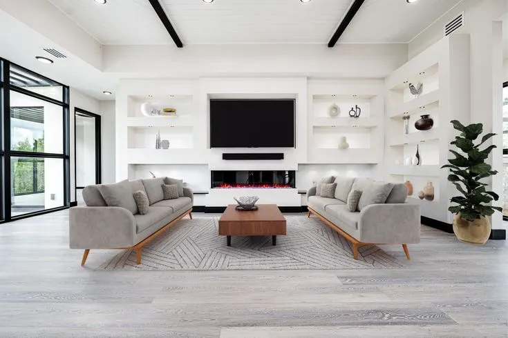 CALI Long-Board Vinyl Pro 6-Piece 9-in x 70.87-in Oceanic Oak Luxury Vinyl Plank Flooring, photo 2 of 8
