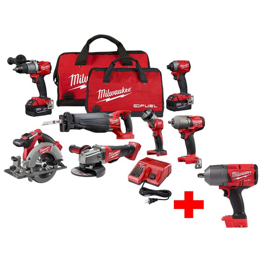 M18 FUEL 18-Volt Lithium-Ion Brushless Cordless Hammer Drill and Impact Driver Combo Kit (2-Tool) with Two 5Ah Batteries, photo 34 of 34