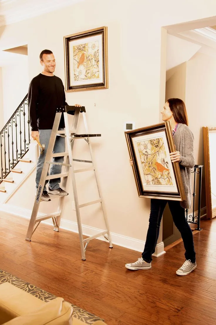 Louisville Ladder 6' Aluminum Step Ladder, 10' Reach, 250 lbs Load Capacity, W-2112-06S, photo 6 of 9