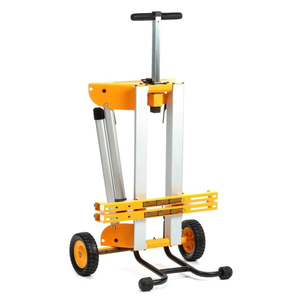 DEWALT 15 Amp Corded 8-1/4 in. Compact Jobsite Tablesaw with Bonus Heavy-Duty Rolling Table Saw Stand, photo 11 of 12