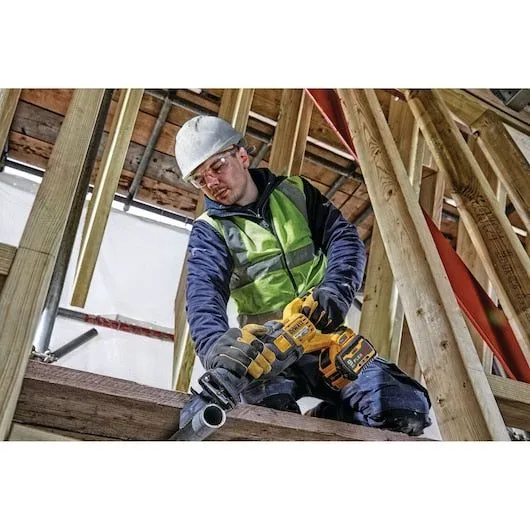 DEWALT FLEXVOLT 60-Volt MAX Lithium-Ion Cordless Brushless Reciprocating Saw with (1) Battery 2Ah, Charger and Bonus Battery, photo 7 of 8