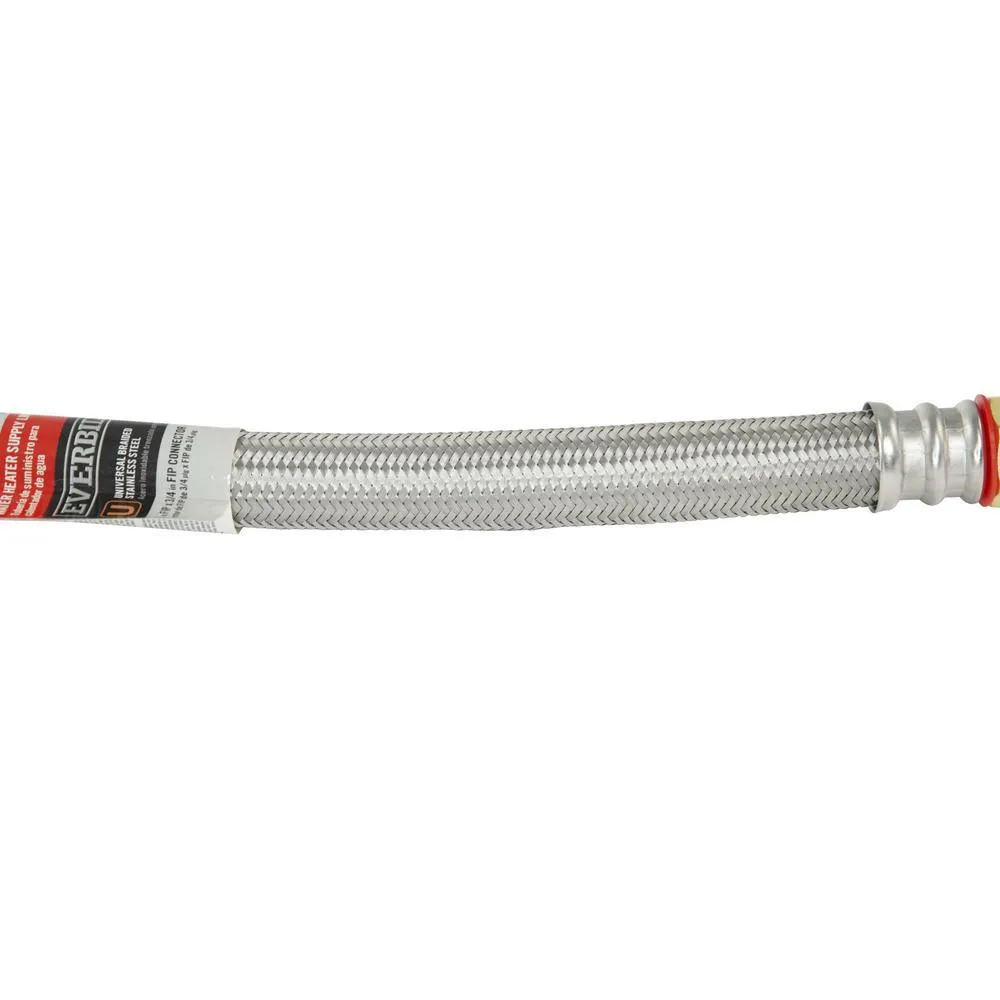 3/4 in. FIP x 3/4 in. FIP x 24 in. Stainless Steel Water Heater Supply Line, photo 6 of 8