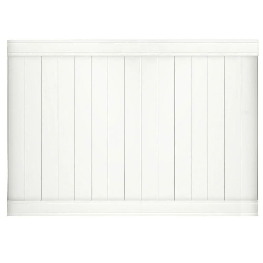 Pro- Series 6 ft. H x 6 ft. W Vinyl Woodbridge Privacy Fence Panel, photo 9 of 15