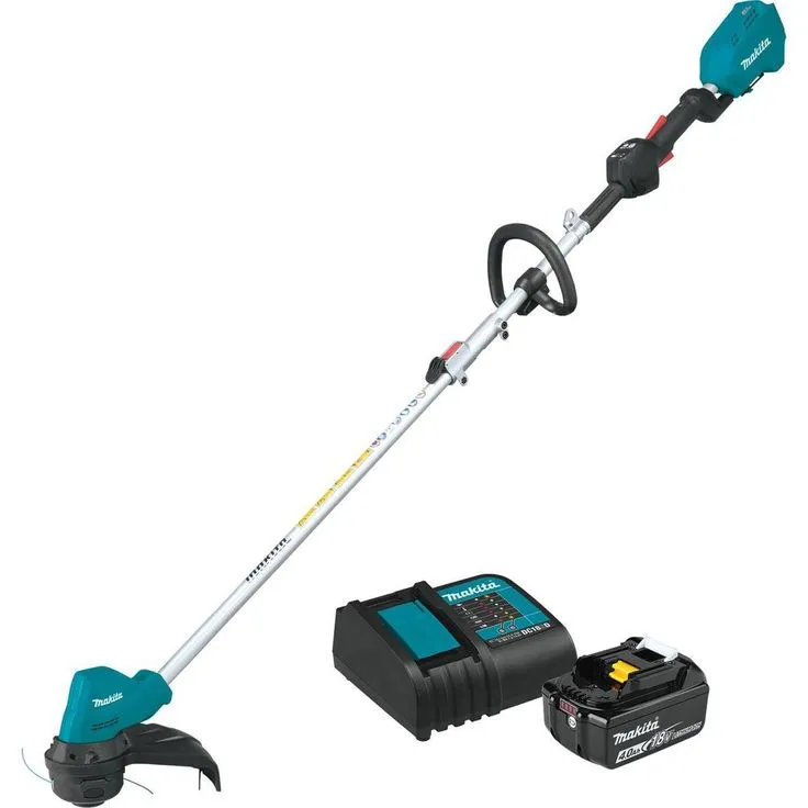 Makita 18-Volt LXT Lithium-Ion Brushless String Trimmer Kit with Bonus 22 in. 18-Volt LXT Lithium-Ion Cordless Hedge Trimmer, photo 4 of 11