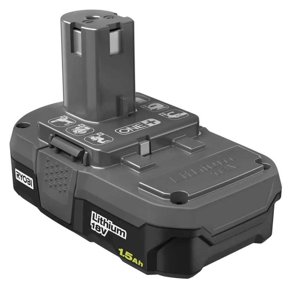 RYOBI ONE+ 18V Brushless Cordless 5-Tool Combo Kit with (1) 1.5 Ah Battery, (1) 4.0 Ah Battery, Charger, and Bag, photo 8 of 15