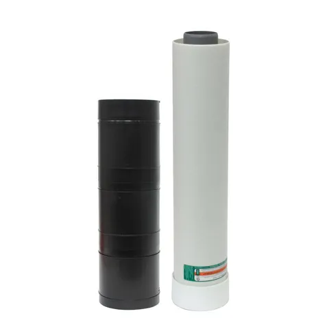 2 in. / 4 in. Plastic Condensing Roof Termination Vent Extension Kit