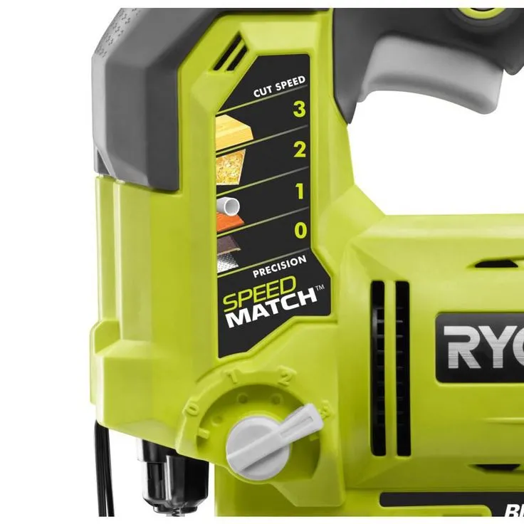 RYOBI 18-Volt ONE+ Cordless Orbital Jig Saw and 5 in. Random Orbit Sander with 2.0 Ah Battery and Charger, photo 2 of 9