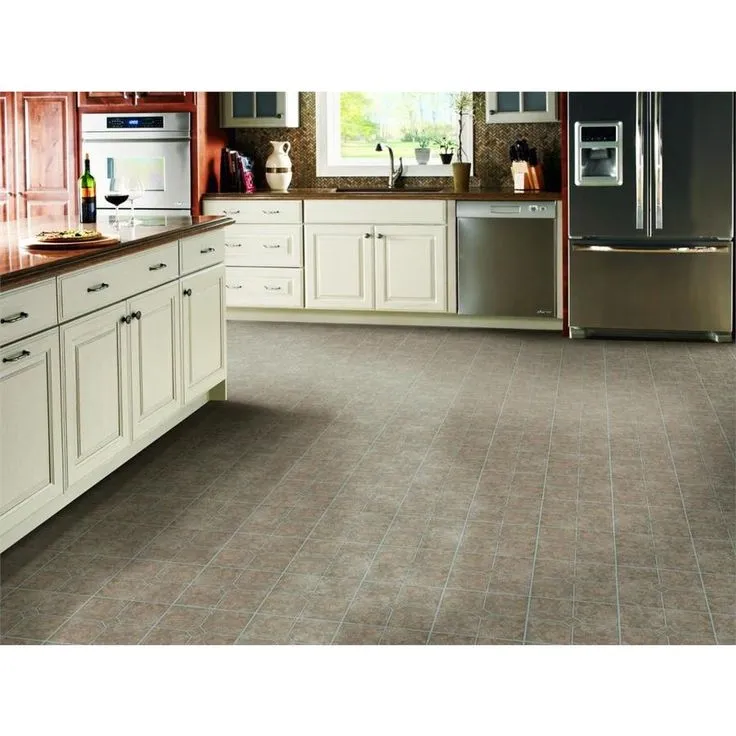 Style Selections Chatsworth 12-in x 12-in Mosaic Peel and Stick Vinyl Tile, photo 2 of 2