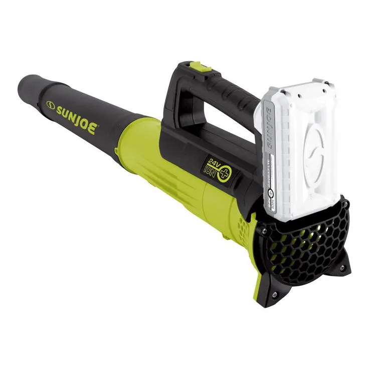 Sun Joe 100 MPH 280 CFM 24-Volt Turbine Cordless Jet Blower Kit with 2.0 Ah Battery + Charger, photo 3 of 4