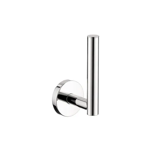 Hansgrohe Hg Accessories Brushed Nickel Wall Mount Single Post Toilet Paper Holder, photo 2 of 2