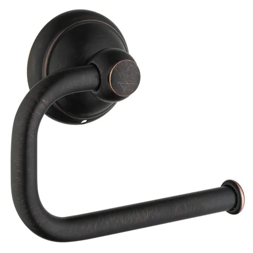 Hansgrohe Hg Accessories Brushed Nickel Wall Mount Single Post Toilet Paper Holder, photo 2 of 4